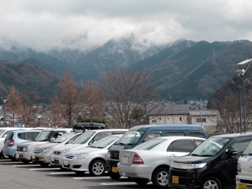 「湯っ蔵んど」からみた仁礼の村